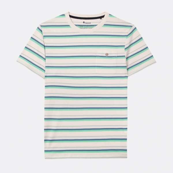 FAGUO T-Shirt Olonne - Pocket Stripes T-Shirts FAGUO 